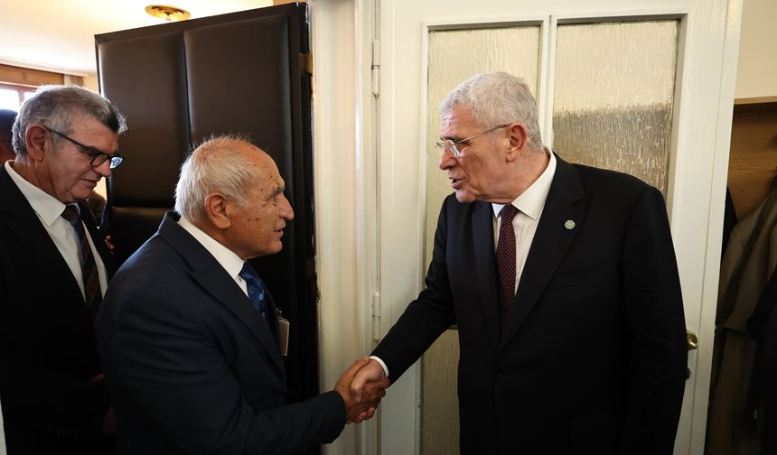 İYİ Parti Nevşehir heyeti Dervişoğlu ile buluştu