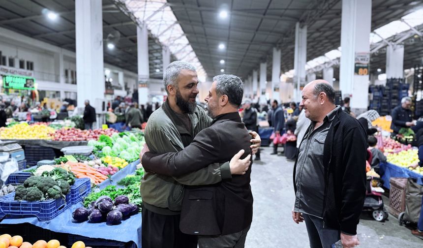 Milletvekili Özgün, Nevşehir Kapalı Pazar Yerinde Vatandaşlarla Buluştu