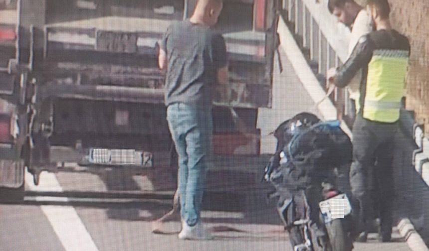 Nevşehir Otoyolunda Tehlikeli Yolculuk: Jandarma Anında Müdahale Etti