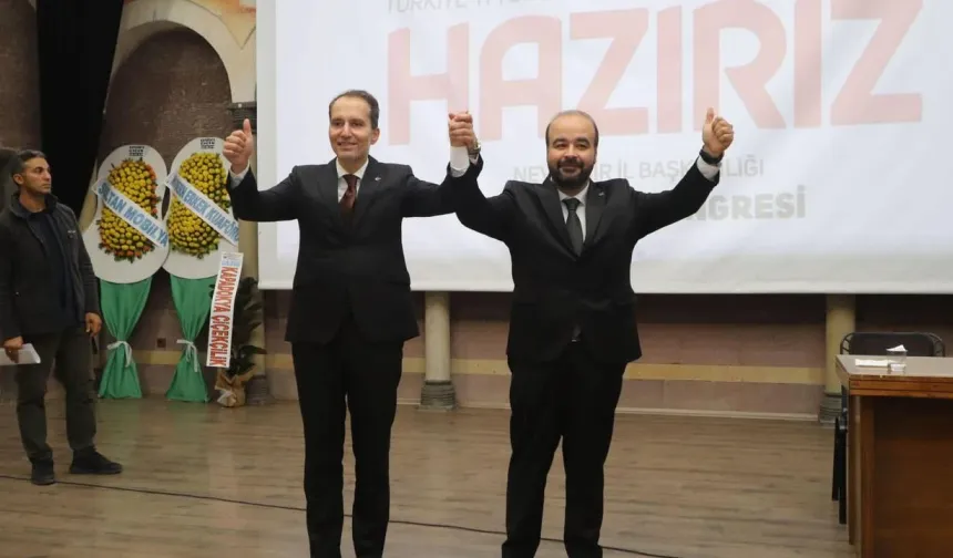 Yeniden Refah Partisi Nevşehir Teşkilatından Büyük Kongreye Davet