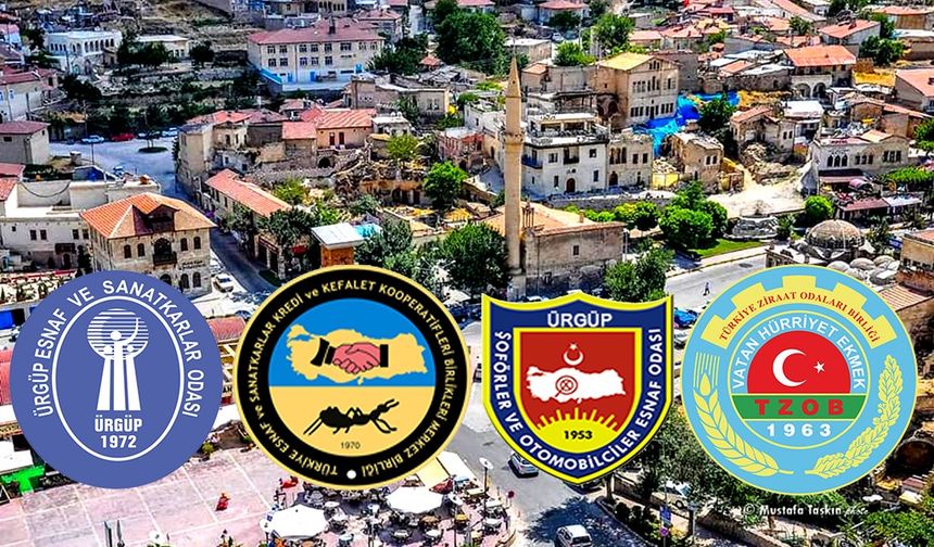 Ürgüp sivil toplum kuruluşlarından TOKİ tepkisi