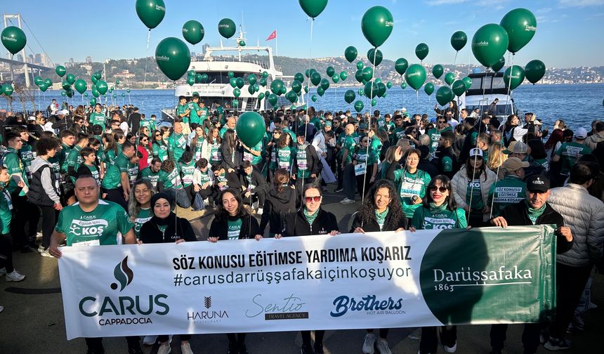 Carus Cappadocia Otel’den Anlamlı Koşu: 13 Öğrencinin Eğitim Masraflarına Destek