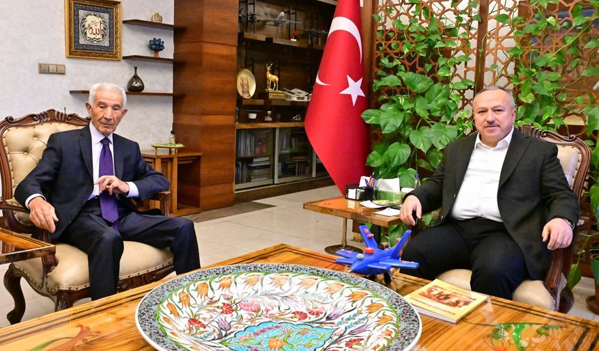 Nevşehir Valisi Fidan ziyaretçilerini kabul etti