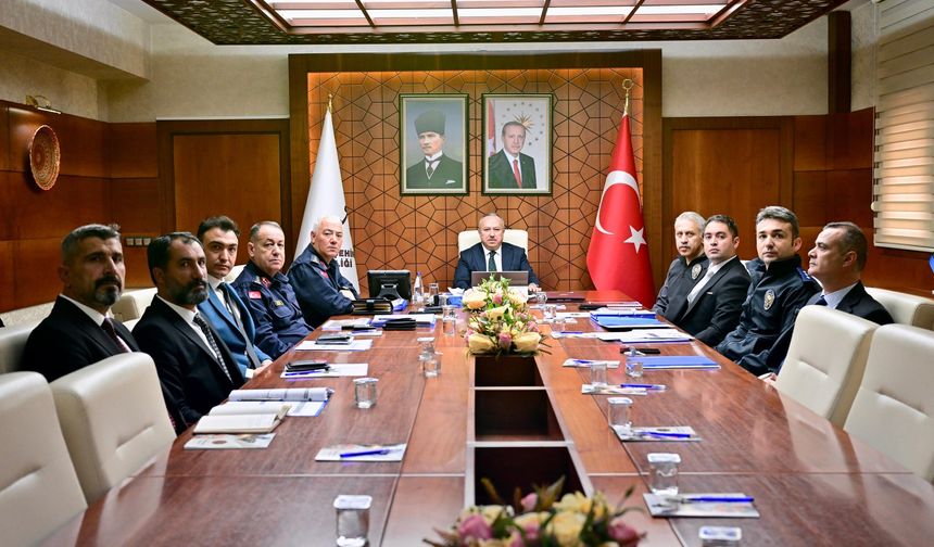 Nevşehir’de 2025 Yılı İl Asayiş Değerlendirme Toplantısı Yapıldı