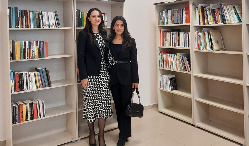 NEVÜ Kütüphanesi’ne Selma Tekcan Bağışı