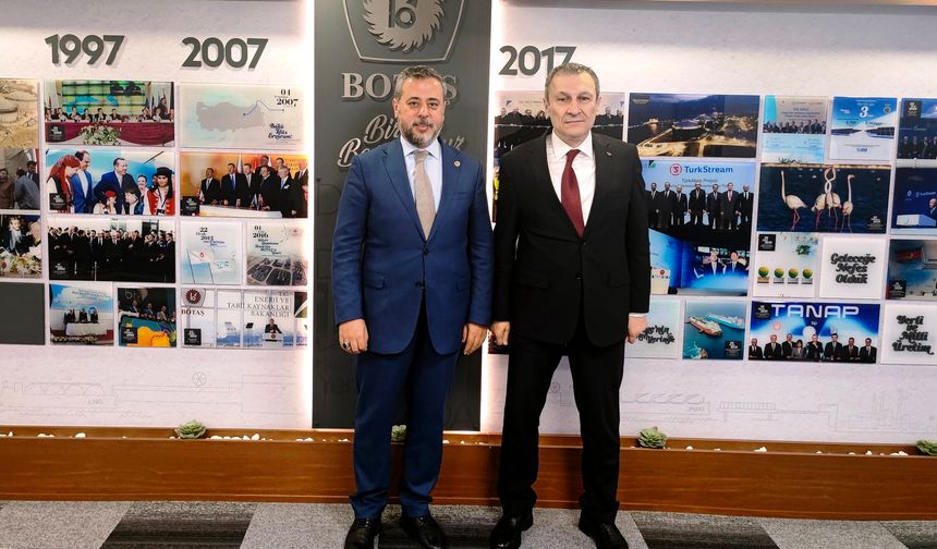 Özgün, Nevşehir doğalgaz yatırımlarını görüştü