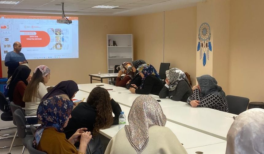 Nevşehir’de Kadın Kooperatiflerine “Sıfır Atık” Eğitimi Verildi