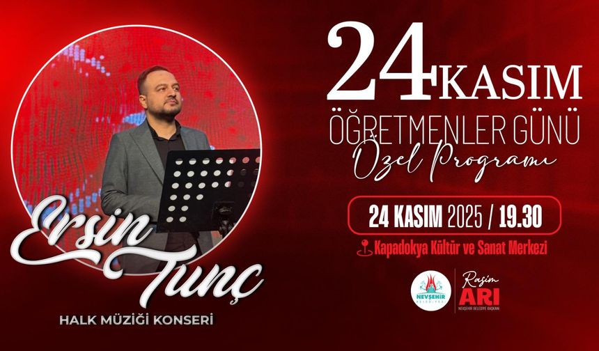 Nevşehir Belediyesi’nden Öğretmenler Günü’ne Özel Konser