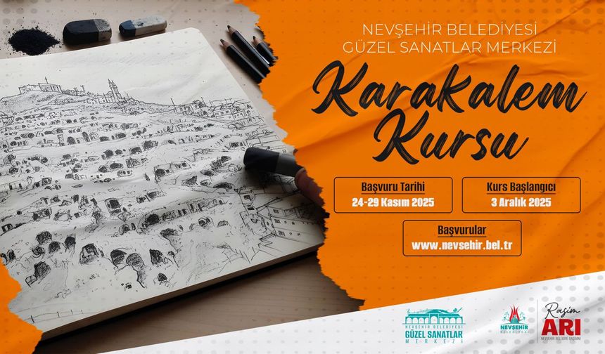Güzel Sanatlar Merkezi’nde Kara Kalem Kursu Başlıyor