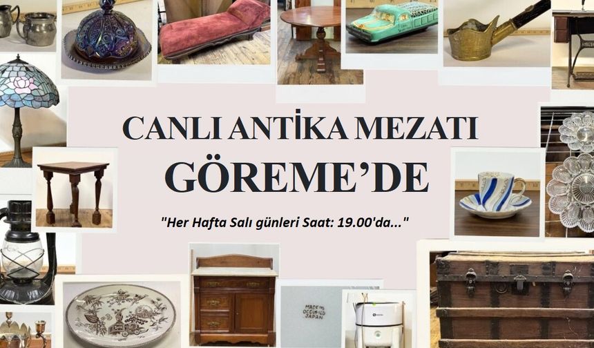 Kapadokya Antika Sektöründe Öne Çıkıyor