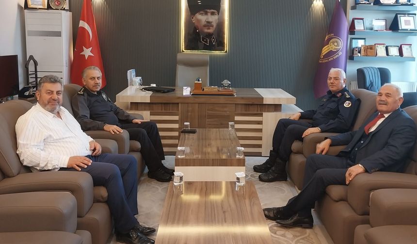 Çelik ve Karaman’dan NEVESOB’a ziyaret