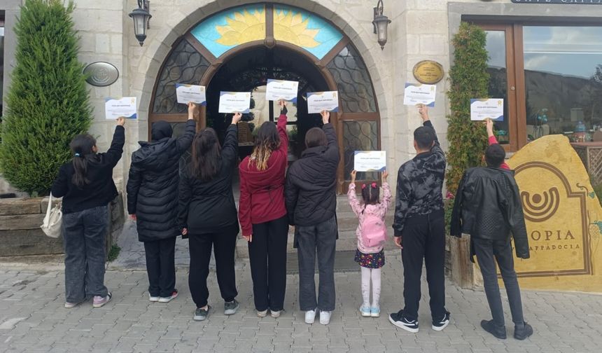 Nevşehir'de Koruma Altındaki Çocuklar Usta Şeflerden Eğitim Aldı