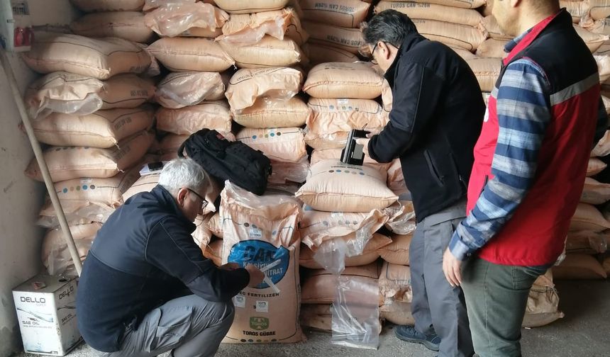 Nevşehir İl Genelinde Gübre Bayileri Denetim Altında