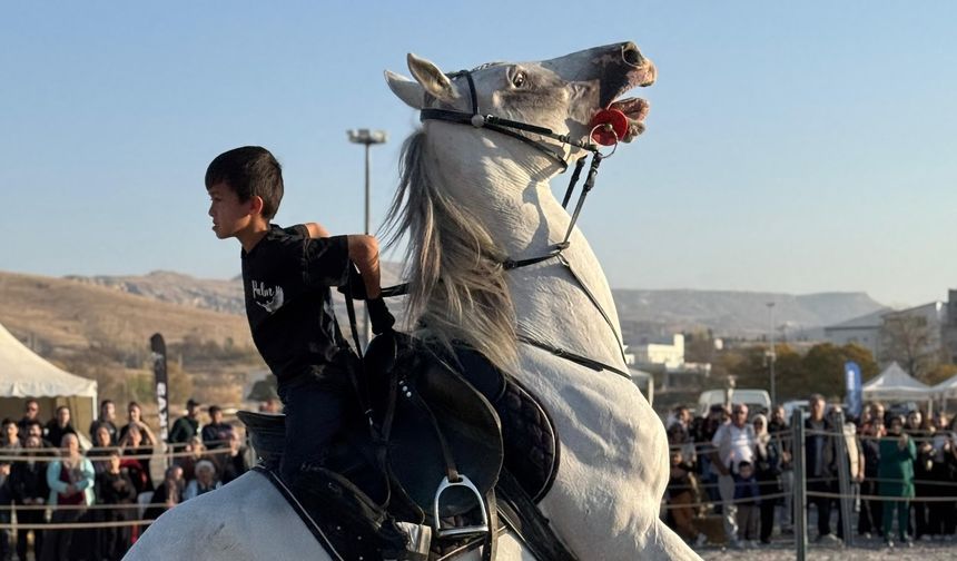 2. Ürgüp At Festivali Renkli Görüntülerle Sona Erdi