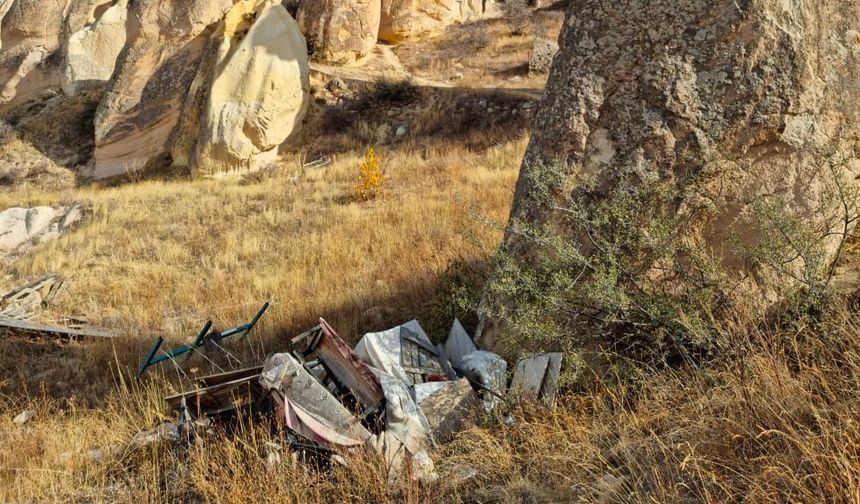 Kapadokya’da Peribacaları Arasında Çevre Duyarsızlığı