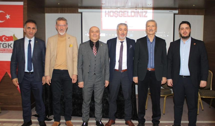 İç Anadolu Gazeteciler Federasyonu Başkanı Osman Koca oldu