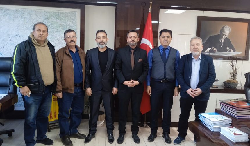 Yeniyaylacık Derneği’nden DSİ 12. Bölge’ye Ziyaret