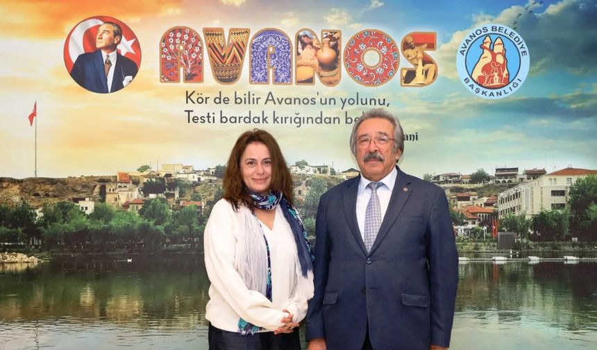 Usta Oyuncu Nazan Kesal Avanos'ta