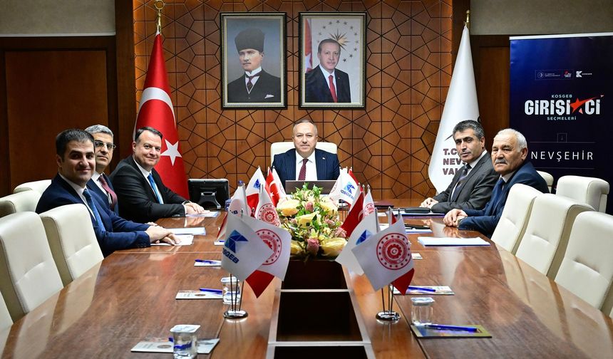 Nevşehir’de KOSGEB Girişimci Seçmeleri Gerçekleştirildi