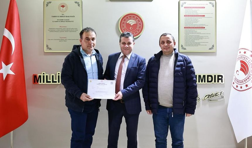 Tarım ve Orman Bakanlığı’ndan Nevşehir Birliği’ne Ödül