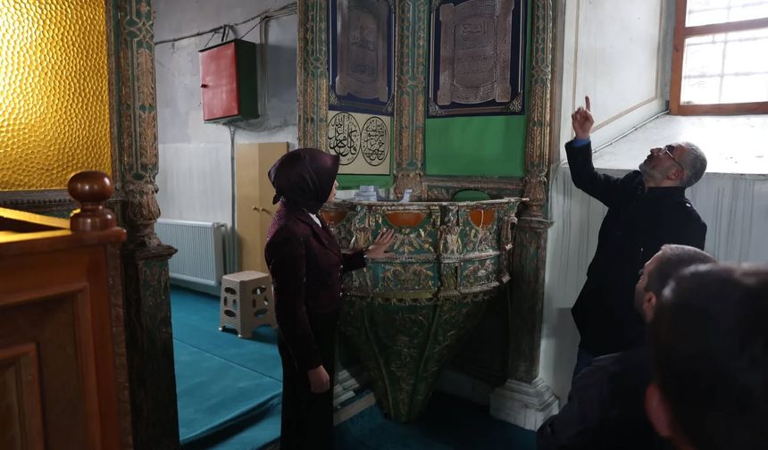 Derinkuyu’da Tarihi Camilerde İnceleme