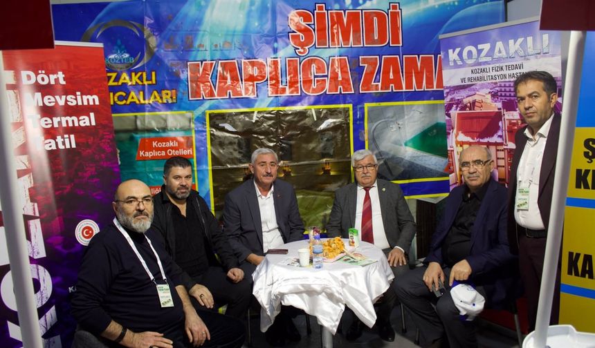 Mersin Fuarı’nda Kozaklı Kaplıcaları Büyük İlgi Gördü