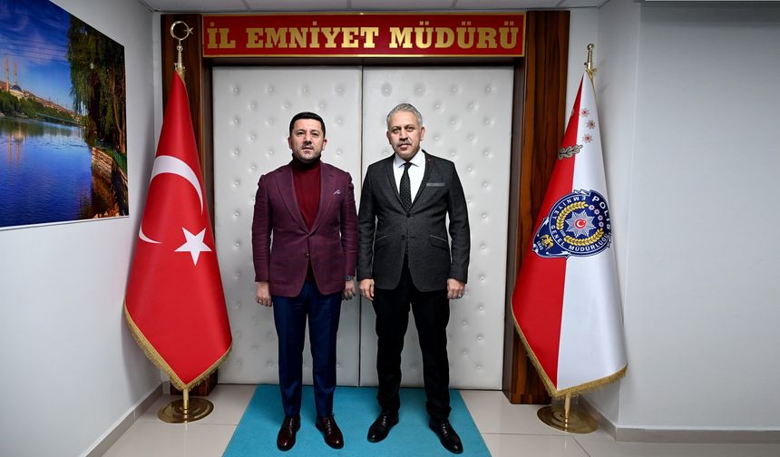 Başkan Rasim Arı’dan Nevşehir Emniyet Müdürlüğü’ne Ziyaret
