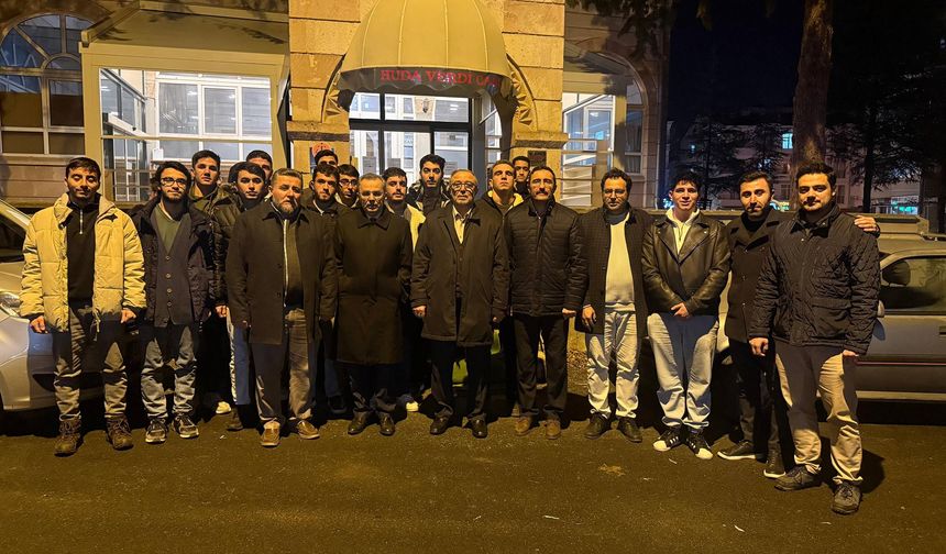 Nevşehir’de üniversiteli gençler camide buluştu