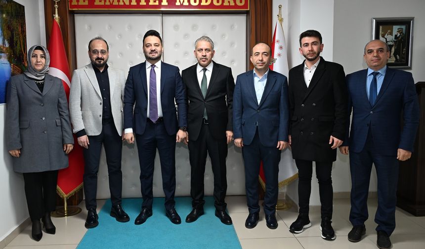 AK Parti Nevşehir İl Teşkilatından Emniyet ve Jandarmaya Nezaket Ziyareti