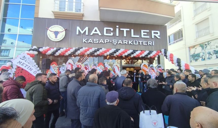 Macitler Kasap–Şarküteri Nevşehir’de Hizmete Açıldı
