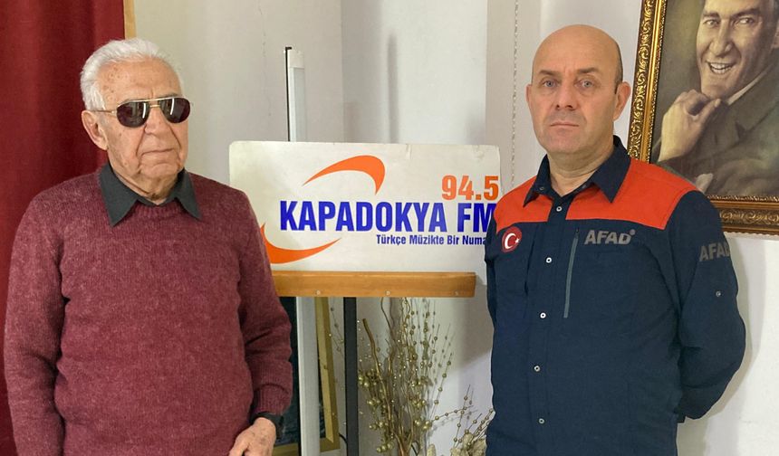 Ömür İven Kapadokya FM’de Anlattı: Afetlere Karşı Hazır mıyız?