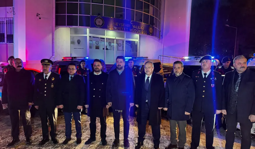 Nevşehir’de Güvenlik Güçlerine 184 Yeni Araç Kazandırıldı