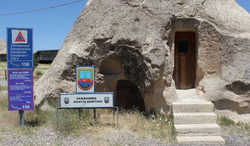 Dünyanın en küçük karakolu Kapadokya’da