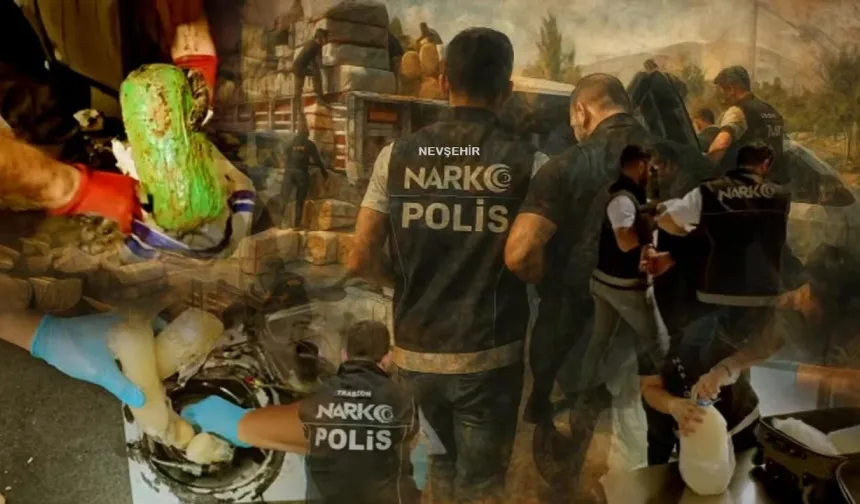 Nevşehir dahil 72 ilde zehir tacirlerine operasyon