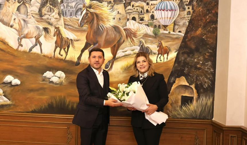 Başkan Adayı Serap Kaygusuz’dan Nevşehir Belediye Başkanı Arı’ya Ziyaret