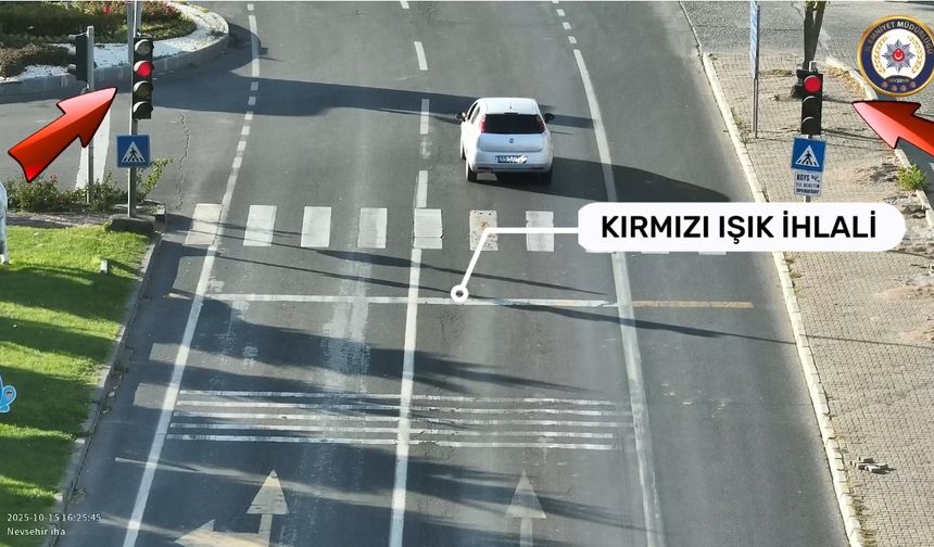Nevşehir'de Drone İle Trafik İhlalleri Anında Tespit Edildi