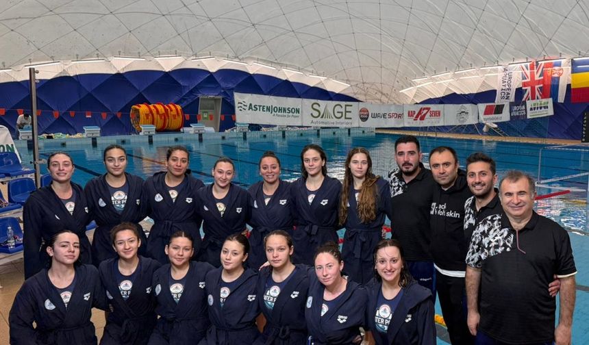 Nevşehir Belediyesi SK Kadın Sutopu Takımından Avrupa’da Tarihi Başarı