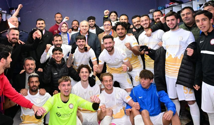 Vali Fidan’dan Suvermez’e Moral, Sahada Galibiyet