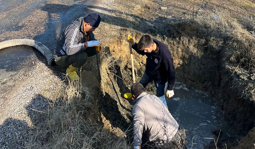 Nevşehir'de O Köylerin Su ve Kanal Sorunları Çözüldü