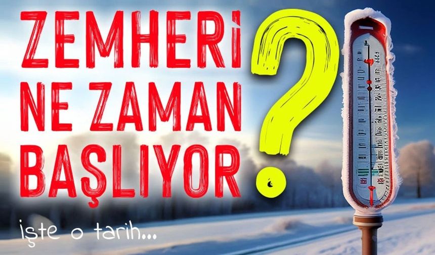 Nevşehir'de Zemheri Soğukları Başlıyor