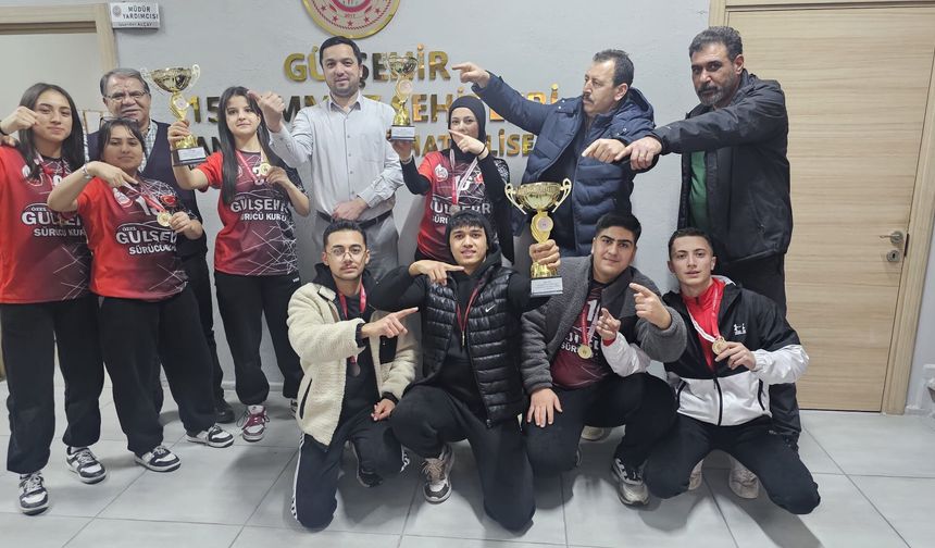 Gülşehir’den İl Birincilikleri ve Türkiye Dereceleri