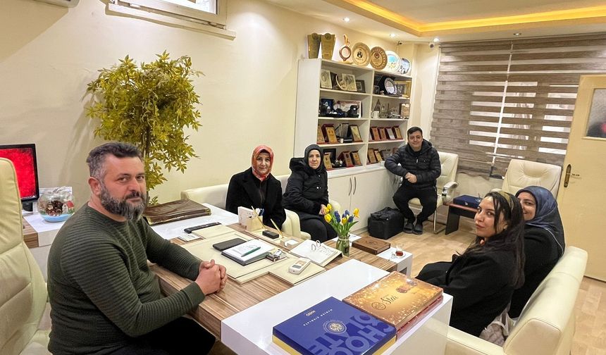 AK Parti Nevşehir İl Kadın Kolları’ndan FİB Haber’e Ziyaret