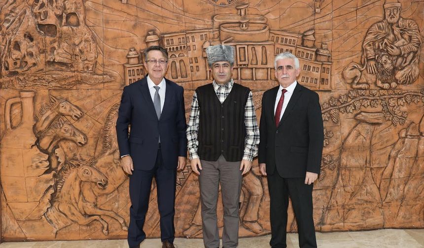 Uluslararası Kafkas Derneği Genel Başkanı Berk Nevşehir'de