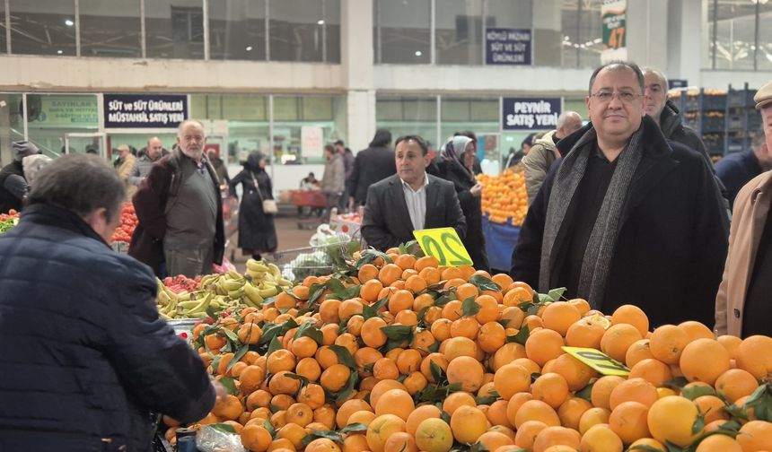 CHP Nevşehir İl Başkanı Yumuş’tan Kapalı Pazar Ziyareti