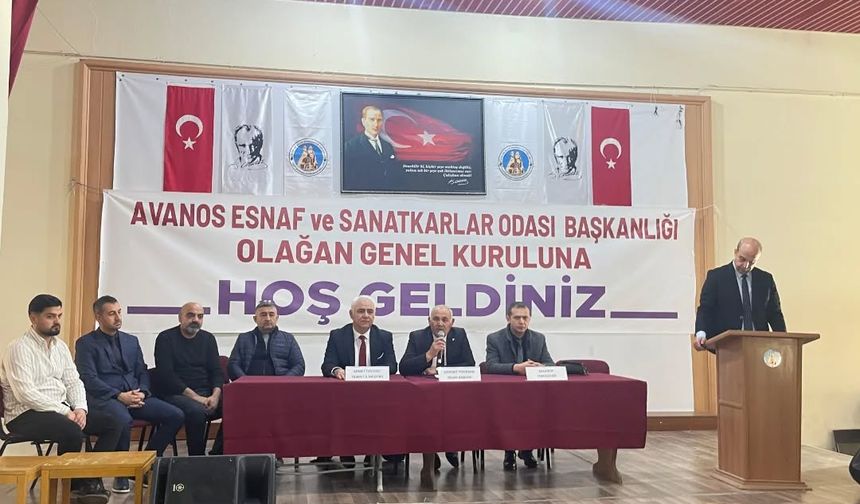 Avanos Esnaf ve Sanatkârlar Odası Olağan Genel Kurulu Gerçekleştirildi