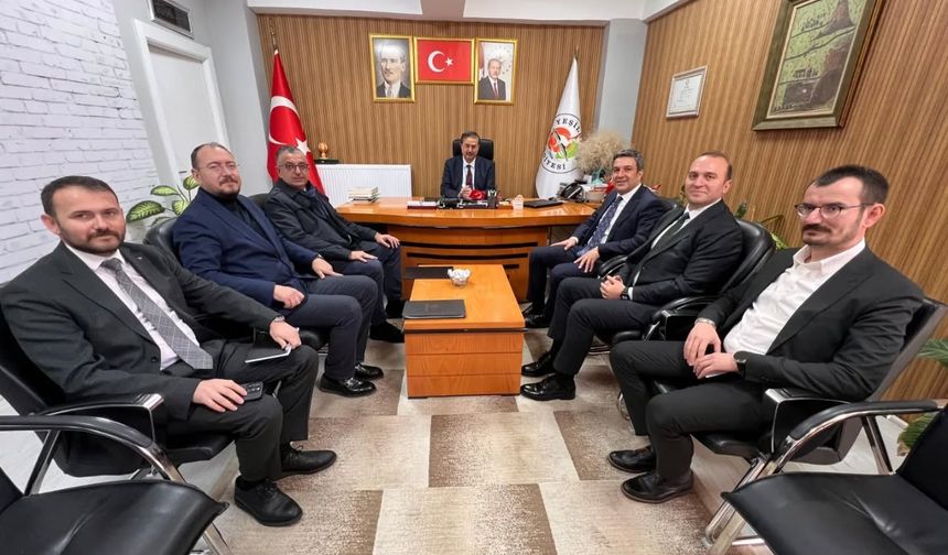 Kapadokya Alan Başkanı Aslanbay’dan Yeşilhisar Belediyesi’ne Ziyaret