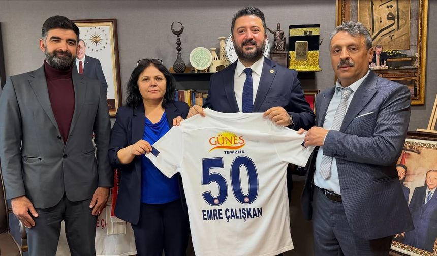 Milletvekili Emre Çalışkan, Suvermez Kapadokya Spor Temsilcilerini Meclis’te Ağırladı