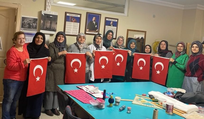 Nevşehir HEM’de Türk Bayrağı Dikimi Kursu Tamamlandı