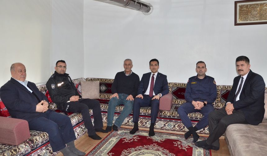 Kozaklı’da Şehit Ailelerine Vefa Ziyareti