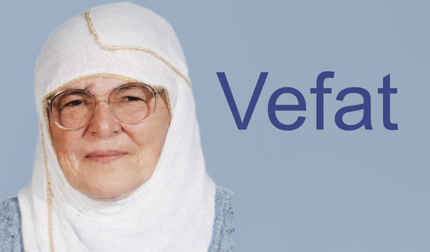 Nar kasabasından Zübeyde Aytekin vefat etti